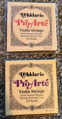 Addario violin strings - violin,